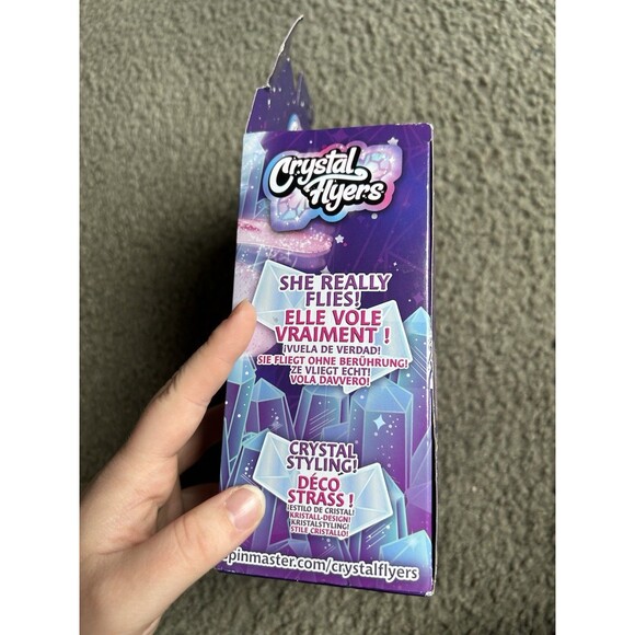 Crystal Flyers Magical Flying Fairy Toy Interactive Doll With Crystal Wings New - Picture 4 of 4